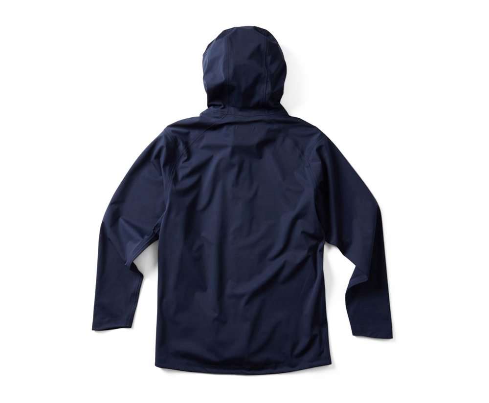 Merrell Jackets Navy - Whisper Rain - Mens 58DOIYNRP
